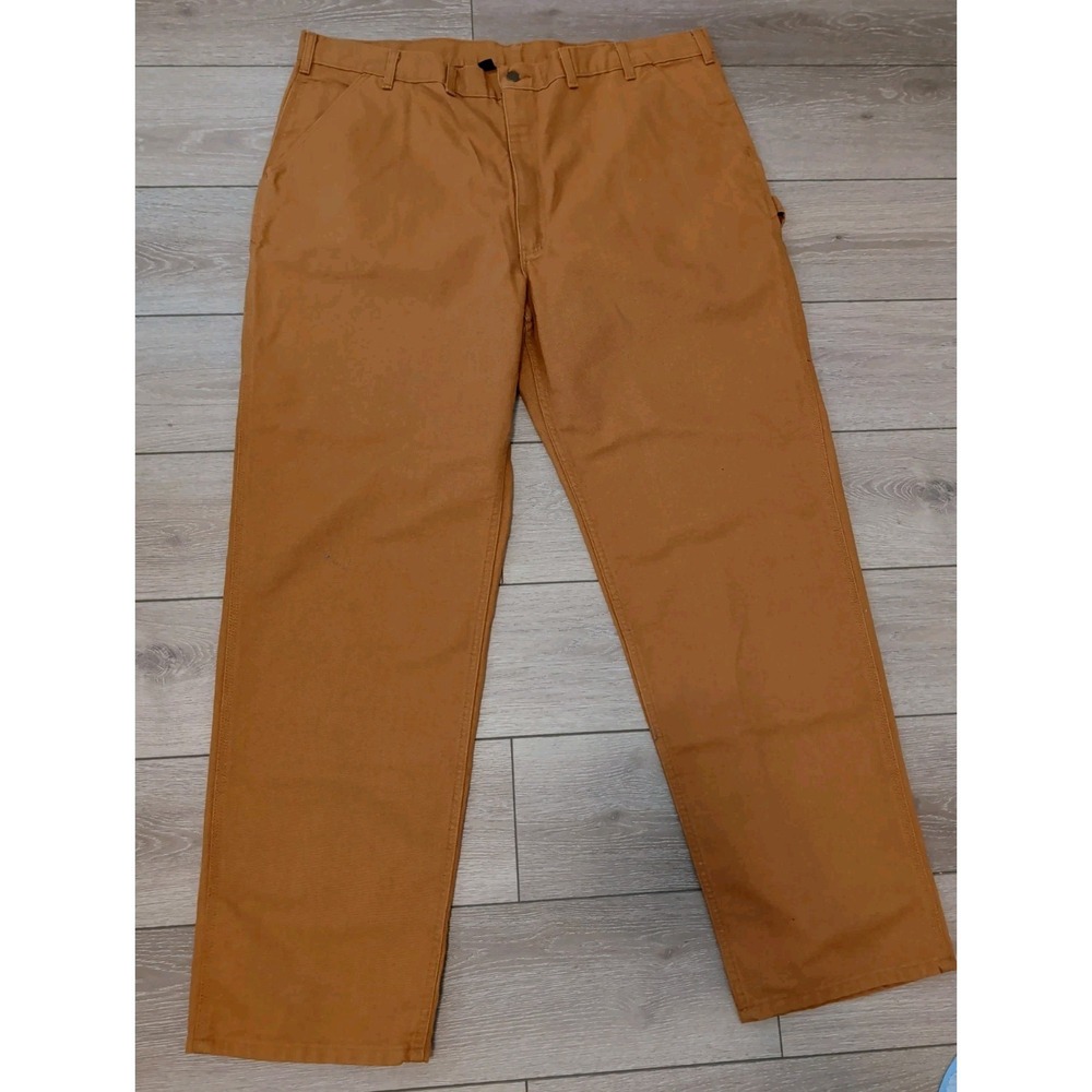 Carhartt Men's 44 X 36 Loose Fit Washed Duck Utility Work Pants BN0011-M NWT - Picture 1 of 6